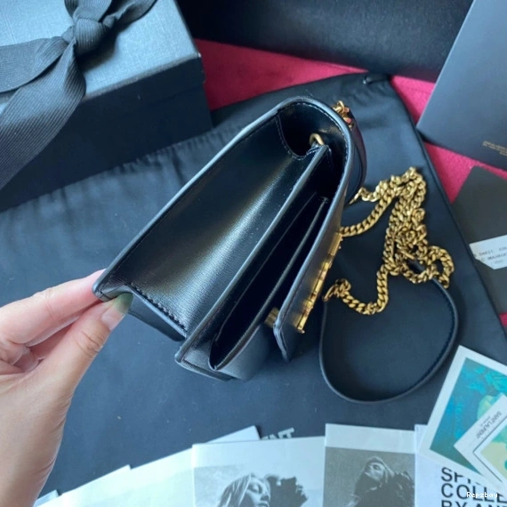 Repzbay REP SHINY IN LEATHER SUNSET YSL CROCODILE-EMBOSSED 0726